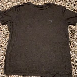 Grey American eagle small logo t-shirt